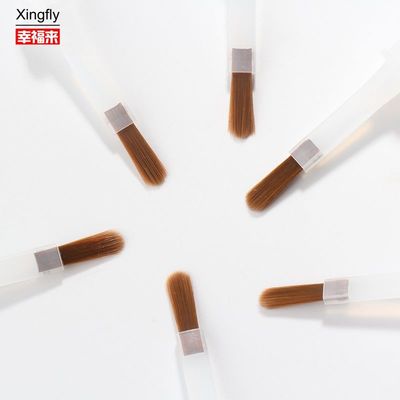 Dobra cena Szczotka do szczotkowania paznokci z nylonu Zastępcza szczotka do żelu Szczotka do szczotkowania paznokci Baza Top Coat Nail Glue Oil w Internecie