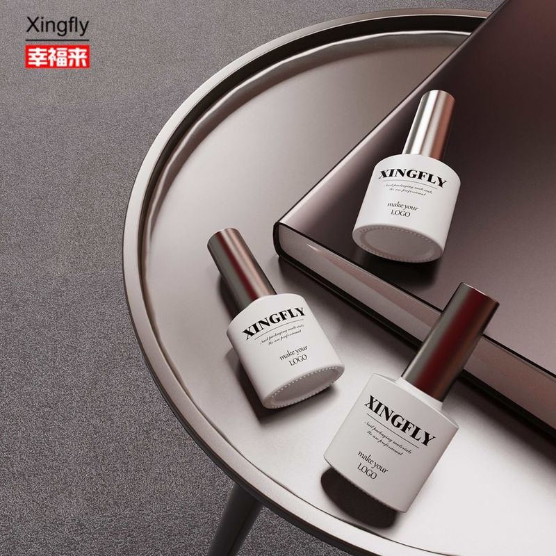 8 ml butelka z lakierem do paznokci Unikalny projekt Pusty UV Gel Butelka z lakierem do paznokci Kosmetyka Szklana butelka