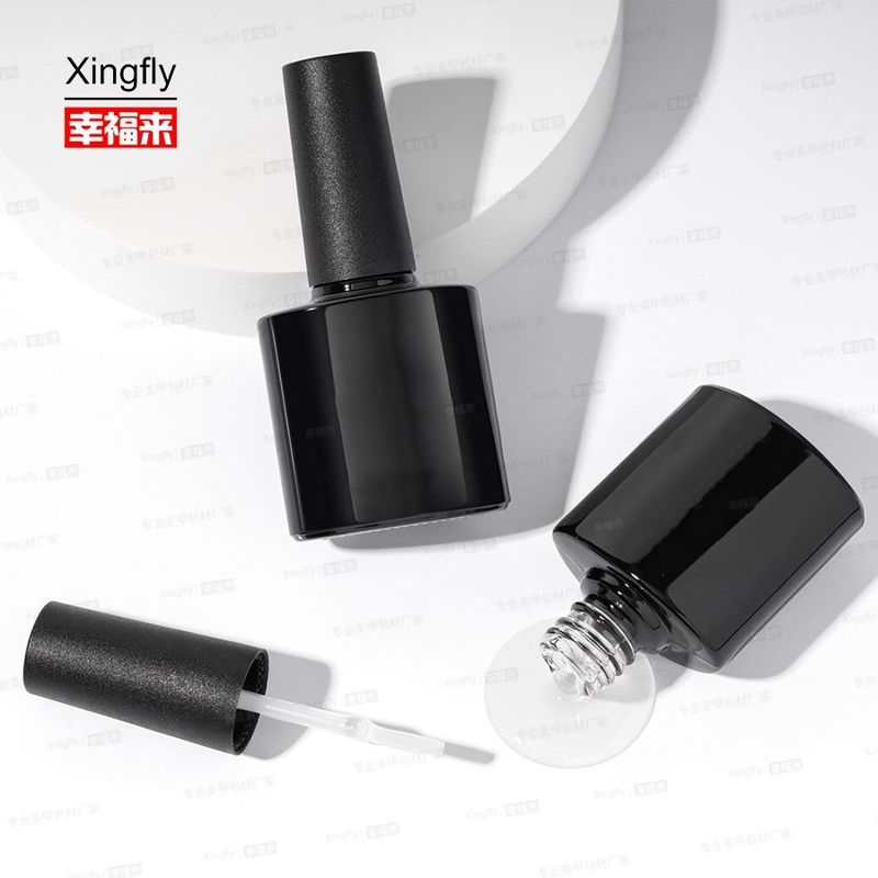 8ml żelowy lakier szklany pusty butelka z czapką szczoteczka fabryka hurtowa dla UV żelowy lakier do paznokci