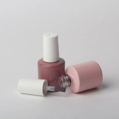 Pustka 7 ml butelka lakieru do paznokci Szklana butelka z żelem Mini z szczotką