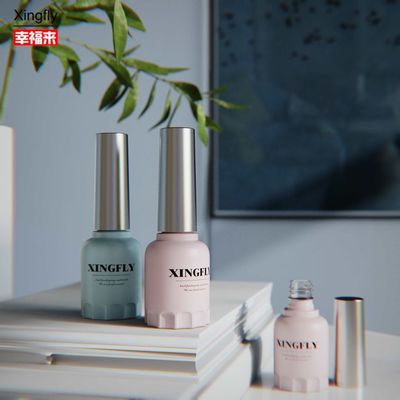 12 ml butelka z lakierem do paznokci Pojemnik okrągły Żel UV lakier do paznokci Szklana butelka