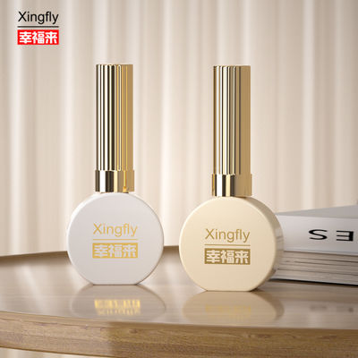 15 ml butelka z lakierem do paznokci okrągły biały powłok UV gel lakier do paznokci szklany butelka do lakieru do paznokci