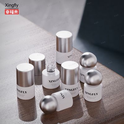 5 ml butelka z lakierem do paznokci okrągły żel UV Kosmetyczne opakowanie butelka z lakierem do paznokci szklana