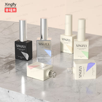 12 ml kwadratowy nowy opcjonalny akcesoriusz Cat Eye Gel UV Nail Polish Pustka butelka